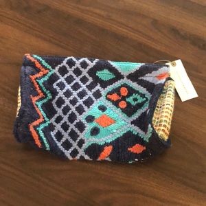 Anthropologie Jasper & Jeera Clutch or Makeup Bag